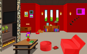 Escape Game-Red Living Room screenshot 17
