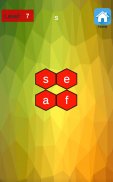 Bee Word Game Puzzle Free screenshot 2