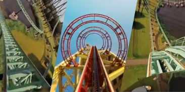 VR Thrills: Roller Coaster 360 (Cardboard Game) screenshot 0