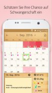 Menstruations-Kalender & Zykluskalender Kostenlos screenshot 1