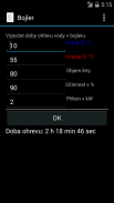 Bojler doba ohrevu screenshot 3
