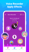 Voice changer - Music recorder with effects screenshot 1