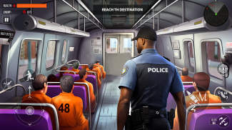 감옥 수송: 경찰 게임 screenshot 8
