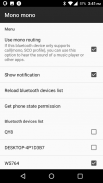 Bluetooth mono router - Mono mono screenshot 0