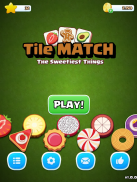 TileMatch Sweet: マジャンゲームのマスター screenshot 0
