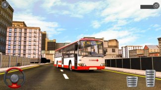 Passenger Bus Taxi Driving Simulator screenshot 2