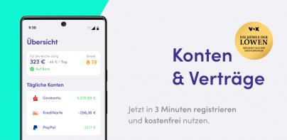 Finanzguru - Konten & Verträge