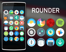 Rounder Icon Pack For Solo screenshot 0
