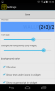 Widget Rechner multicolor FREE screenshot 9