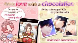 Chocolate Temptation: Otome games visual novels screenshot 6