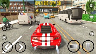 Car Driver City Roads Game screenshot 4