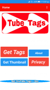 Tube Tags - Find Tags for Videos and Get Thumbnail screenshot 5