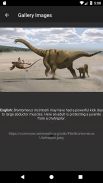 Dinosaurs: Encyclopedia.Description,Photo,Offline screenshot 5