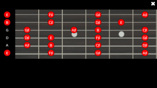 Guitar Ref - scales and chord reference screenshot 4