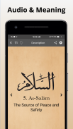 99 Names of Allah Islam Audio screenshot 9