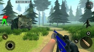 Serangan Kaunter Hutan: Tentera AS Strike FPS screenshot 0