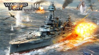 Warship Fury-El juego de batalla naval perfecto screenshot 4
