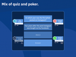 QuizPoker: Quiz and Poker Mix screenshot 4