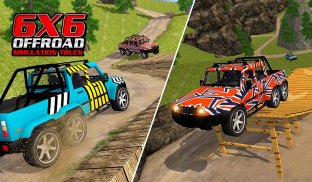 6x6 Spin Offroad Mud Runner Truck Drive Games 2018 screenshot 11