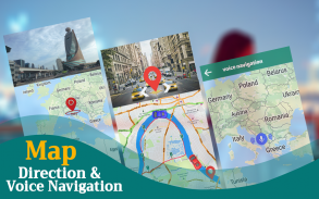 GPS Navegação E Mapa Direção - Rota Localizador screenshot 0