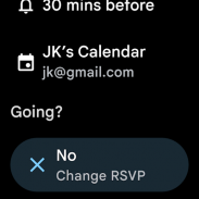 Google Kalender screenshot 2