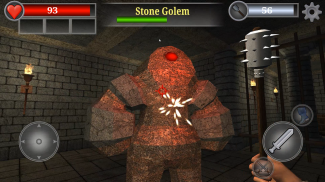 Old Gold 3D: Dungeon Quest Action RPG screenshot 3