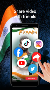 India Independence Day Video Maker With Music screenshot 0