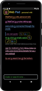 WebPad - mini wiki screenshot 5