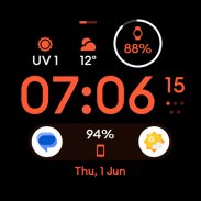 Material 4: Wear OS watch face screenshot 3