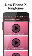 New Free Ringtones For Phone X 2018 screenshot 0