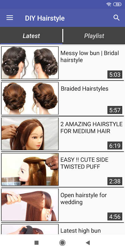 How to make Hairstyle Videos - APK Download for Android | Aptoide