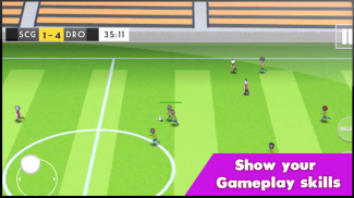 Mini Mobile Soccer screenshot 1