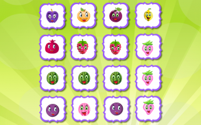 Matching Game-Smiley Fruits screenshot 2