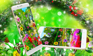 Garden Live Wallpaper HD screenshot 0