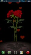 3D Rose Bouquet LWP Free screenshot 0