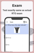 RTO Exam Hindi Driving Licence screenshot 1