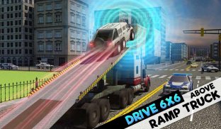 Car Transform Mega Ramp Truck Robot Transformation screenshot 10