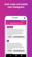 Inst Hashtags - Besten & heißesten Hashtags - Tags screenshot 2