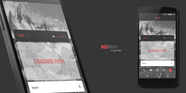 RedGray for Kustom screenshot 1