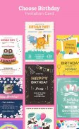 Birthday Invitation Maker screenshot 0