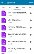 비디오 파일 변환기: 팟캐스트 편집, MP3, MP4 screenshot 4