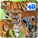 4D Tiger Live Wallpaper