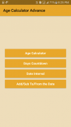 Age Calculator Advance screenshot 0