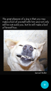 Funny Dog Quotes screenshot 1