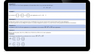 Maths TS : Géométrie dans l'espace 1 screenshot 6