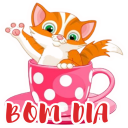 Sticker Bom Dia Boa Tarde e Boa Noite