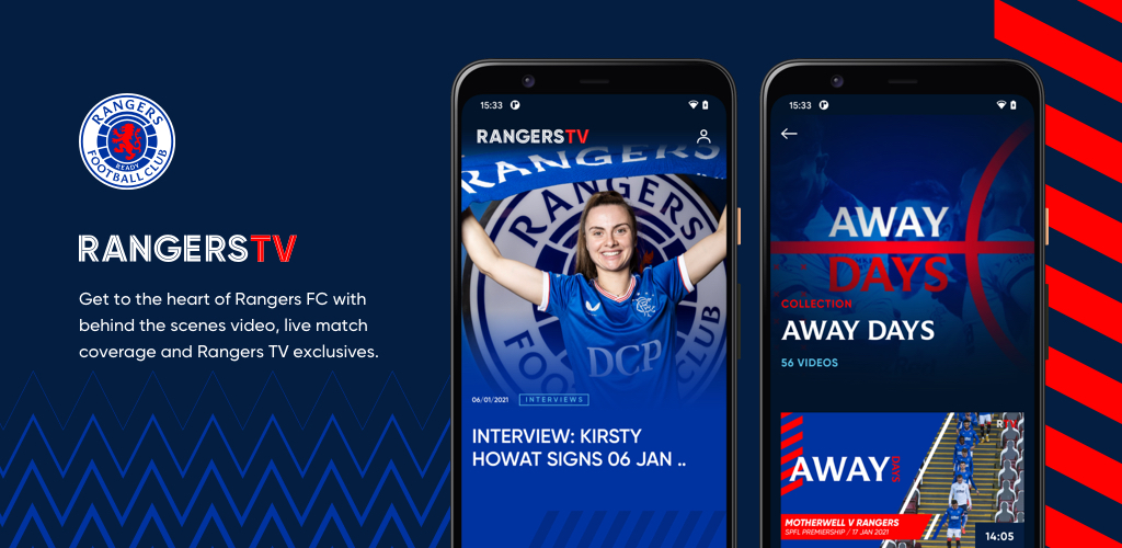 Rangers tv store app