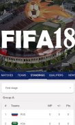 FIFA World Cup :Schedule 2018 screenshot 0