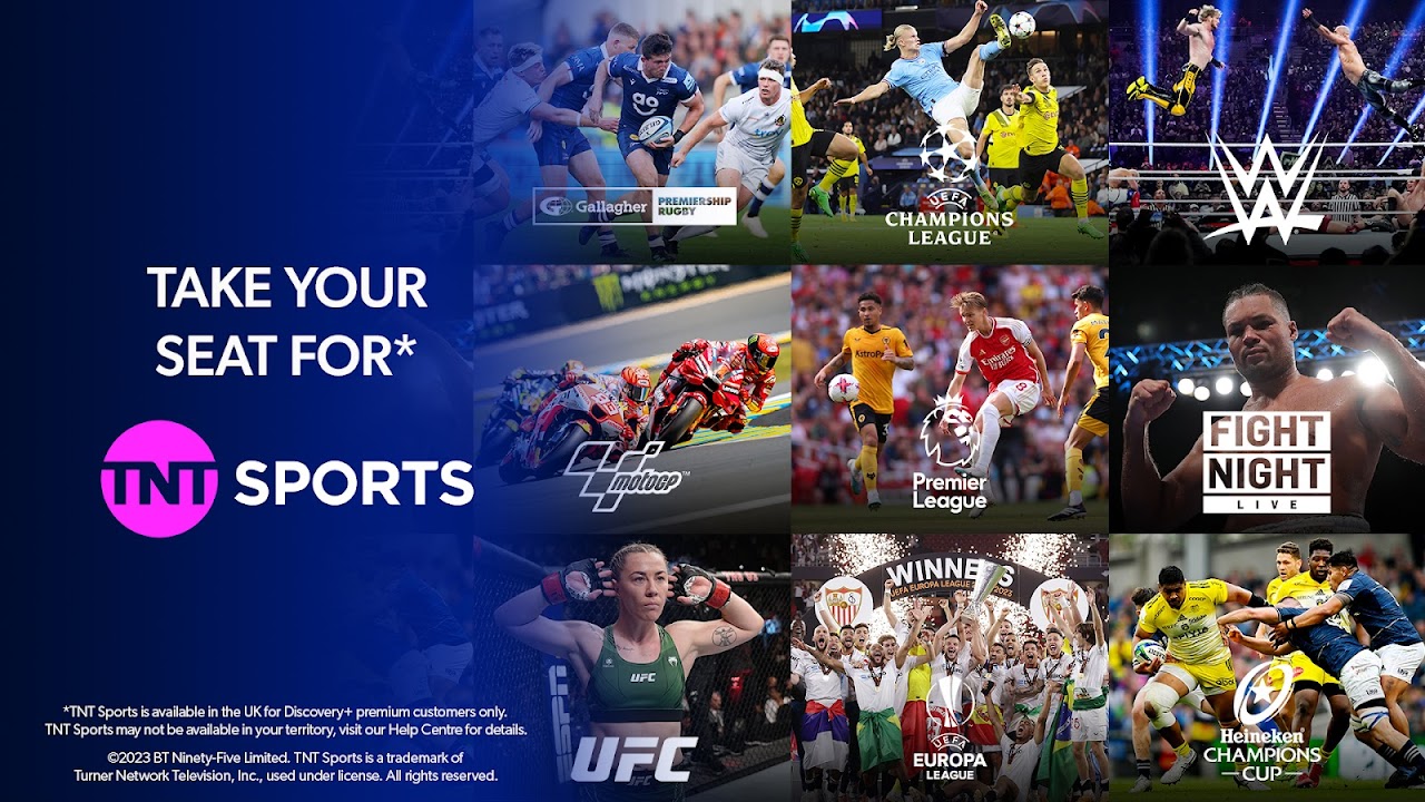 How to live stream TNT Sports on Discovery+: details and UK TV football  schedule