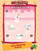 Aprender Colores Helados Juegos - Ice Cream Shop screenshot 4